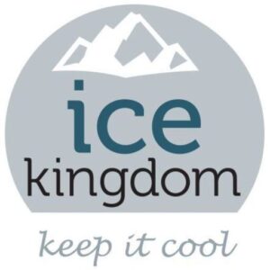 Ice Kingdom λογότυπο, keep it cool